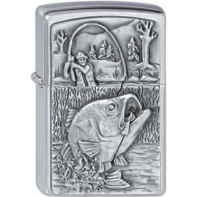 images/productimages/small/Zippo Bass Fishing Emblem 2000407.jpg